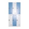 Buy cheap Metal Clothing Storage Wardrobe 6 Door Steel Locker For Office Filling Cabinet from wholesalers