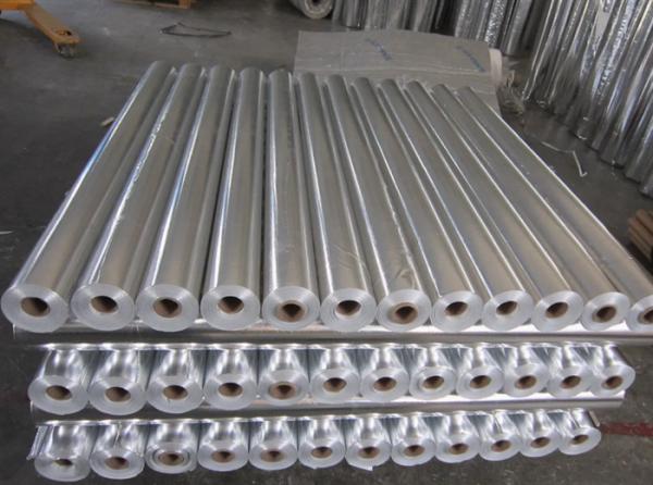 Buy cheap Double Sides Metalized Pet Foil Laminate With PE Woven Cloth Fabric from wholesalers
