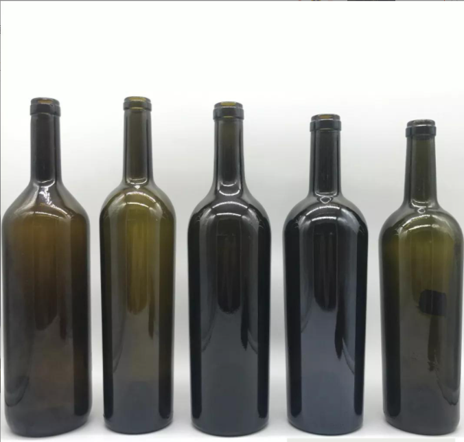 Cooking Olive Oil Glass Bottles in Customized Bottle Color and 250ml 500ml 750ml Sizes
