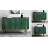 Buy cheap OEM ODM High Hotel Room Cabinet ISO14001 Appproved Gold Metal Frame from wholesalers