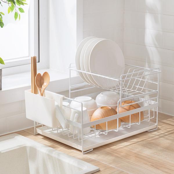 Buy cheap Dish Drying 1.6KG L430mm Steel Kitchen Basket Rack from wholesalers