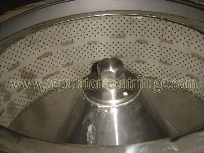 3 Column PTDM Manual Top Discharge Intermittent Pharmaceutical Centrifuge With Clamshell