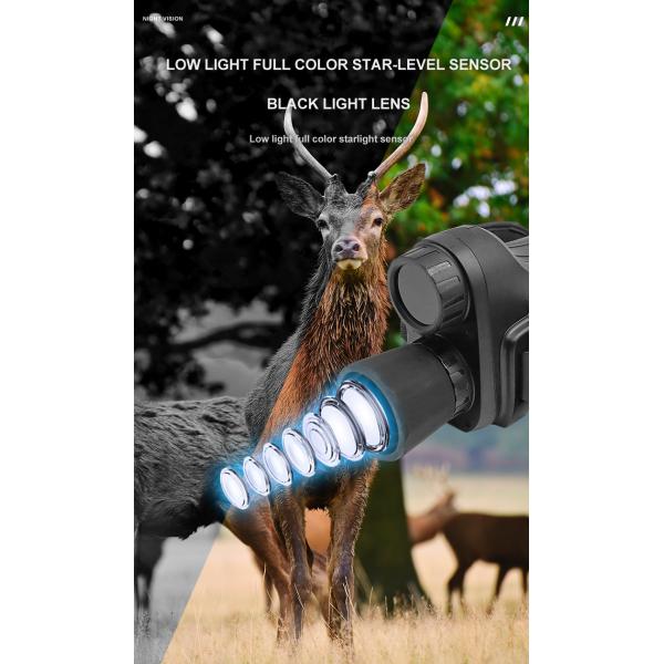 Long Range Scope + Night Vision +Recording Functions Max 700 Meter And 512GB Memory Infrared Handheld 4K DV Camera