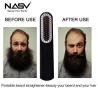 Buy cheap Multifunctional Electric Hair Straightening CombIron 2 In 1 USB Rechargeable For Men Women from wholesalers