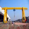 Buy cheap 380V 50hz 20 Ton Single Girder Gantry Crane For Outdoor Cargo Yard from wholesalers