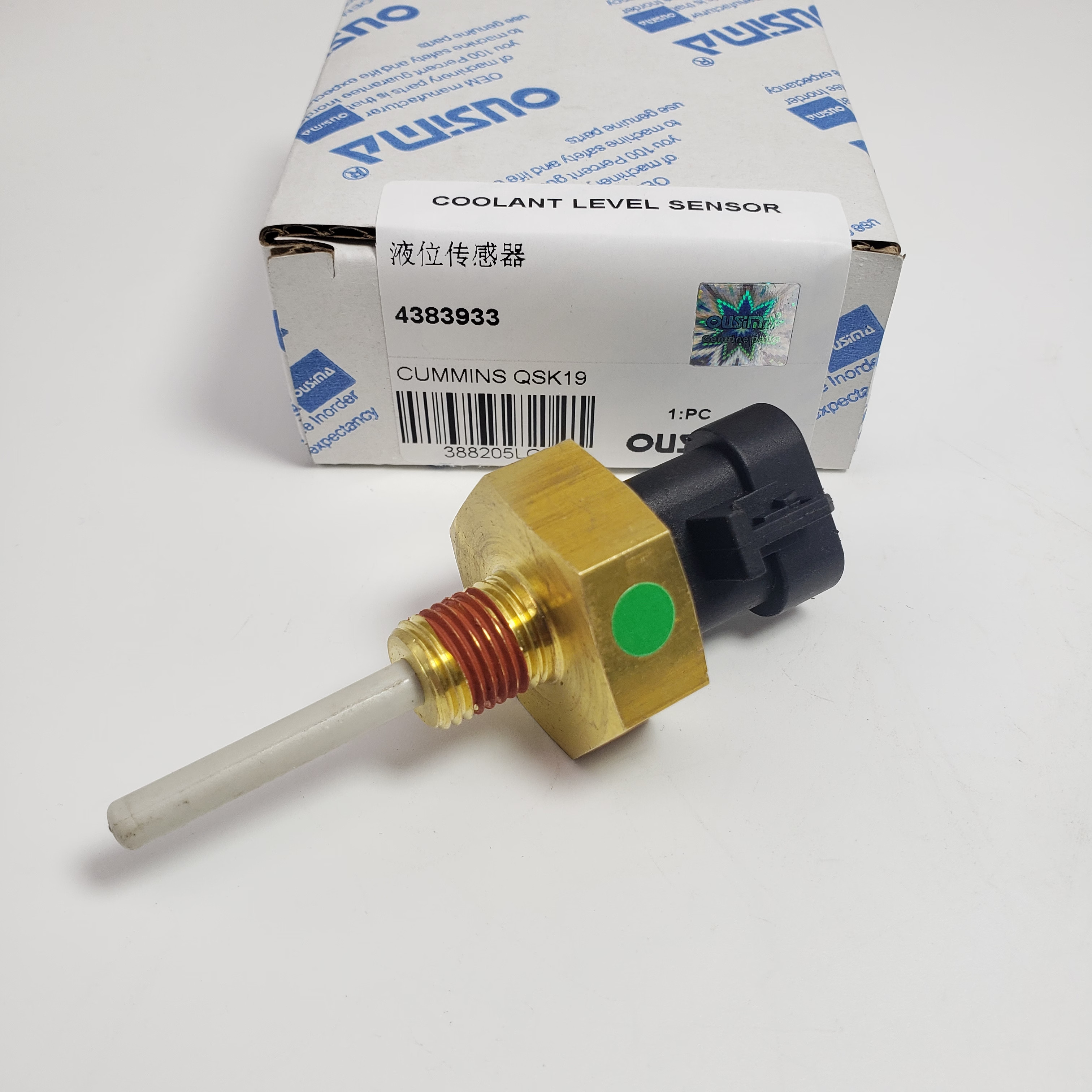 Coolant Temperature Sensor 4383933 For Cummins Part