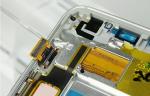 AF Black Cell Phone LCD Screen For Galaxy S7 Edge