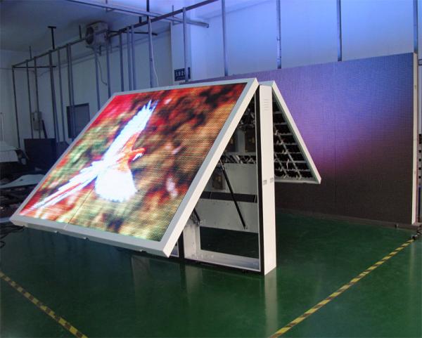 Buy cheap 10000 Dots / sqm p10 outdoor LED display Front Service DIP346 from wholesalers