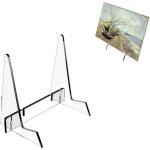 Transparent Acrylic Display Stand for Bowls, Plates, Books, Envelopes Photo