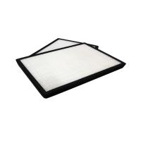 Buy cheap High Air Flow Hepa Filter For Home Furnace , White Custom High Temp Filter product