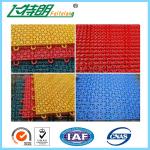 Suspended Hygienic Pp Interlocking Sports Flooring Green Futsal Court Plastic