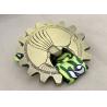 Buy cheap Antique Gold Die Cast Medals 3D With Heat Transfer Printing Ribbon from wholesalers