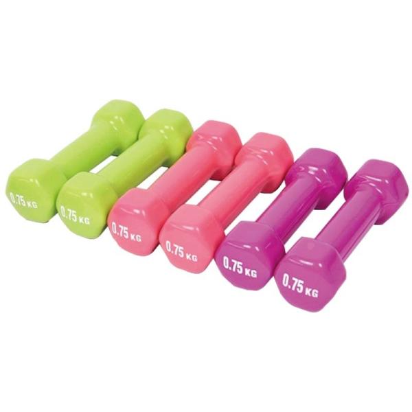 Buy cheap Gym Home Fitness Colorful Hex Dumbbell Set Vinyl 1kg 2kg 10kg from wholesalers
