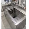 Buy cheap 1.5m 5ft SS Undercounter Refrigerator With Sliding Door from wholesalers