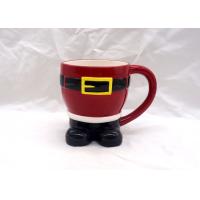 Buy cheap Novelty 3D Ceramic Mug Christmas Santa Pants Cute Hot Cocoa Mugs With Handle product