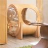 Buy cheap Outdoor Semi Enclosed Space UFO Cat Bed Acrylic Glass Capsule Bedding from wholesalers