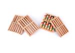 Heath Relax Therapy Massager Wooden Roller Foot Massager Stress Relief