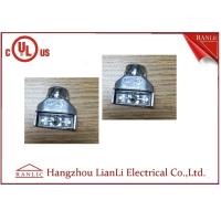 Buy cheap Galvanized Steel Flexible Conduit Fittings , Grey Zinc Die Casting Duplex product