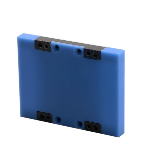Buy cheap CNC Turning Nylon 66 Parts Micro Machining + / - 0.01mm Tolerance Blue Color from wholesalers