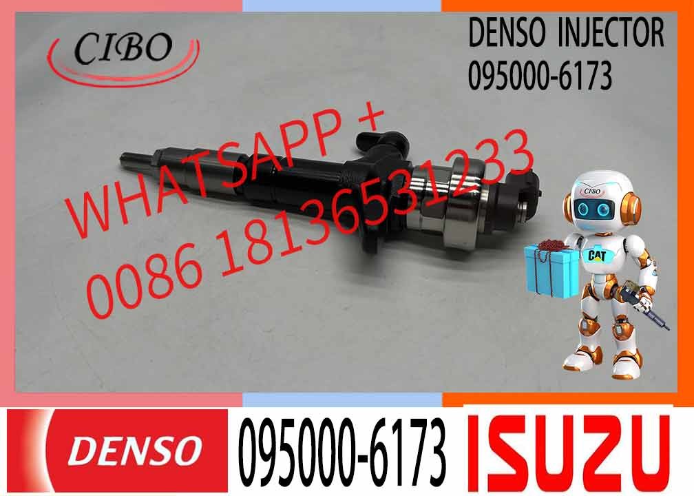 0950006173 8980558632 095000-6173 8-98055863-2 Common Rail Diesel Fuel Injector Diesel Injector
