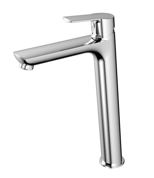 Buy cheap Electroplating Wash Basin Faucet Mixer Tall Single Hole Vessel Sink Faucet from wholesalers