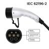Buy cheap 50HZ/60HZ Portable EV Charger EVSE Box Type 1 Type 2 Mode 2 from wholesalers