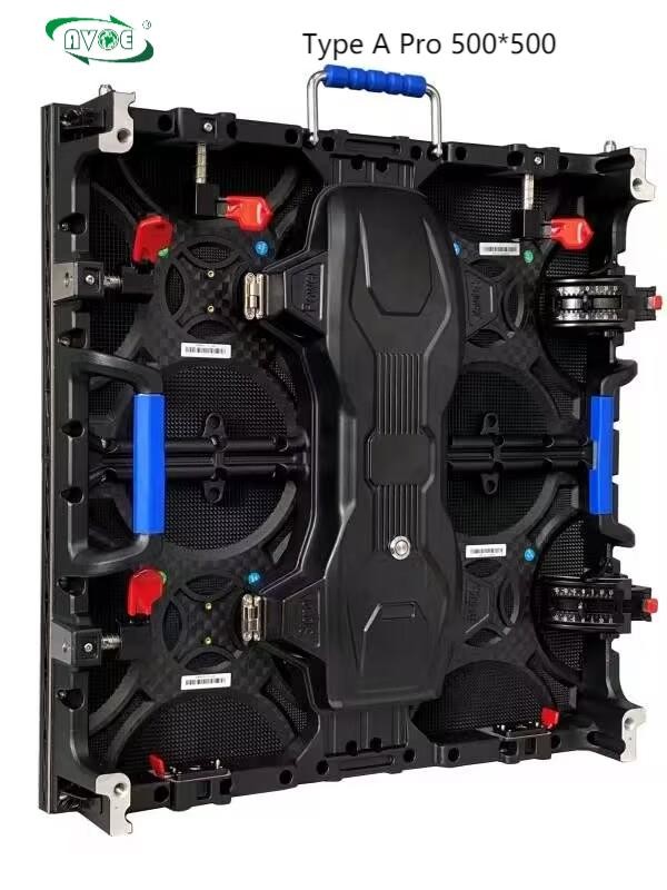 Type A Pro Stage Background Led Display Panel Curve Cabinet 500x1000mm