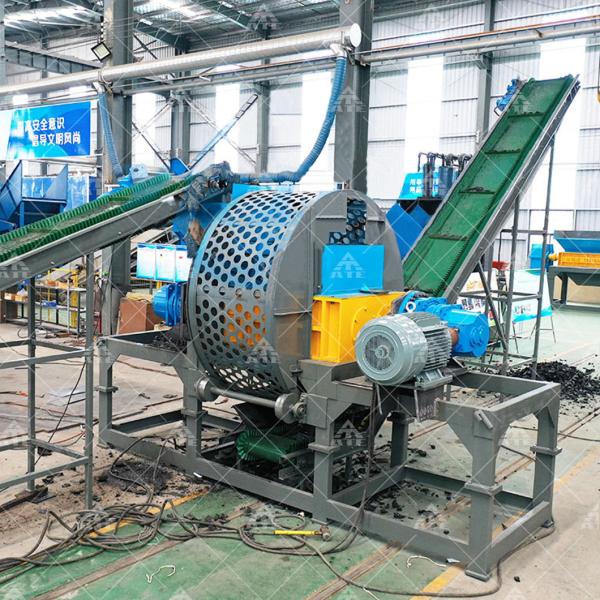 Buy cheap Customized Truck Tire Shredder 2tpd 3tpd Tire Shredding And Recycling from wholesalers