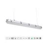 Buy cheap 20W 40W 60W 5years Warranty IP65 LED Tri-proof Light For Warehouse Parking Lot from wholesalers