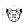 Buy cheap AGV Steering Drive Wheel Assembly Load 500KG Power 400W Wheel Diameter 180mm from wholesalers