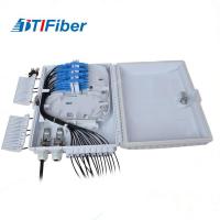 Buy cheap Networks FTTH 24 Cores Outdoor Waterproof Fiber Optic Distribution Box product