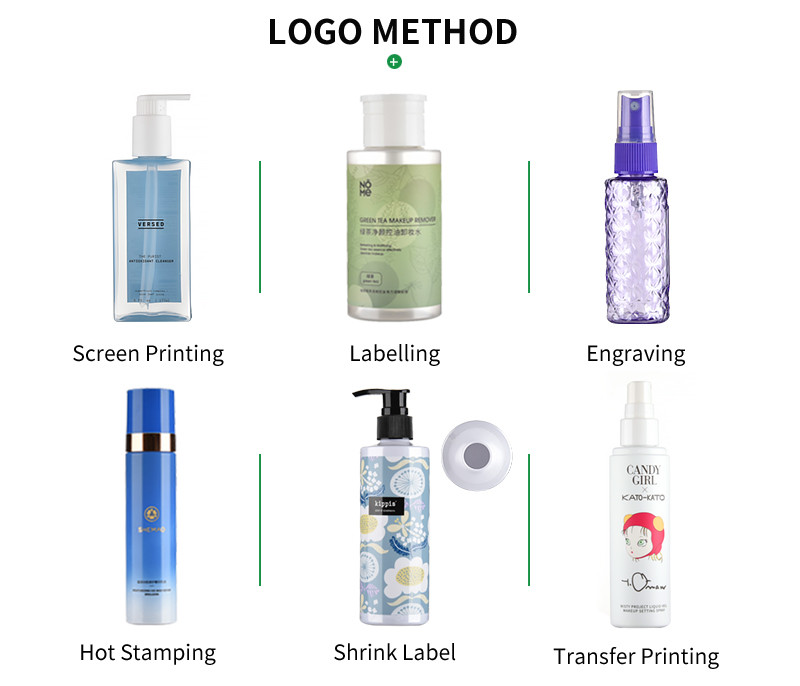 Portable Empty Plastic Shampoo Bottles Square Shape 8 OZ Lotion Bottles