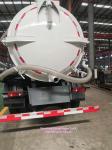 New HOWO Sewage Suction Truck 12000liters Combination Vacuum Jetter Truck for