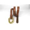 Buy cheap 2.3cm Cowhide Women'S Fashion Leather Belts With O Ring Shape Alloy Buckle from wholesalers