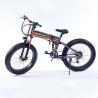 Buy cheap 26 Inch Fat Tire Electric Bike , Mountain Electric Snow Bike Brushless Motor from wholesalers