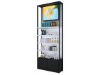 Buy cheap Perfume Store Interior Design Cosmetic Display Shelves Double Sided Column Design from wholesalers