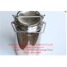 Buy cheap SS304 Milk Cans , 20L Milk Bucket For Milk Transportation and Storage from wholesalers