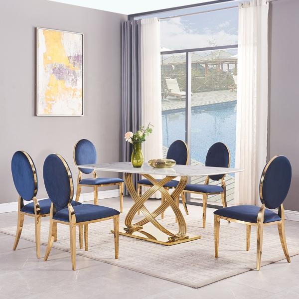 Buy cheap Casual Cafe Bar Custom Stainless Steel Furniture Upholstered Velvet High Chair from wholesalers