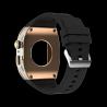Buy cheap Apple Watch Band 44mm/45mm Luxury Carbon Fiber Watch Case,Men Rugged Case And Fluorine Rubber Wristband Compatible A from wholesalers