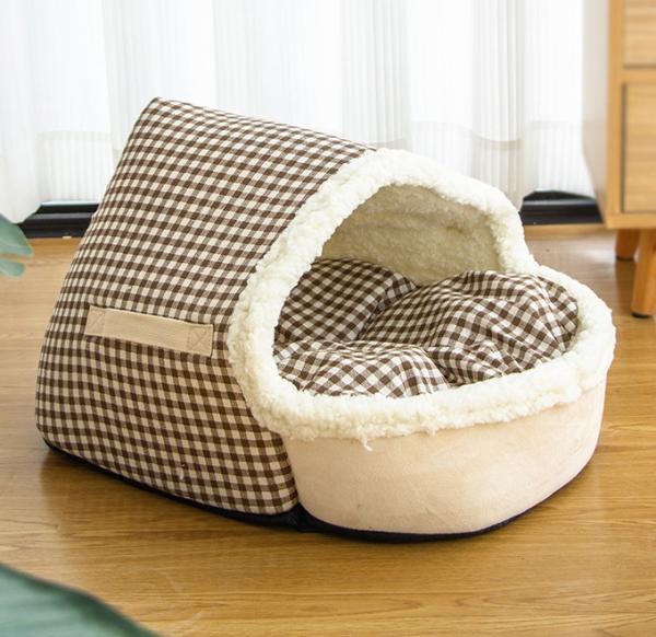 Buy cheap self warming cat cave Soft Velvet & Waterproof Oxford Two-Sided Cushion from wholesalers