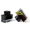 Buy cheap 15 Ml Flat Square Glass Ink Bottle Pen Separate With Black Cap from wholesalers