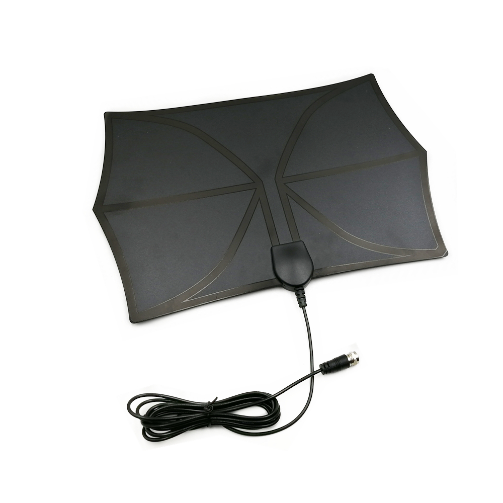 Enjoy HD Channels with 50miles Indoor TV Antenna and Amplifier V.S.W.R ≤1.5 Guaranteed
