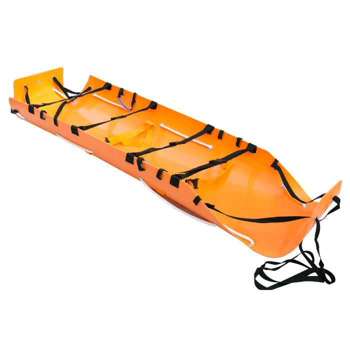 Portable Plastic Fire Rescue Emergency Folding Stretcher