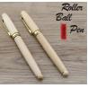 Buy cheap Retro Maple Wood Signature Pen 0.5mm Metal Clip Business Roller Ball Pen from wholesalers