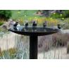 Buy cheap Life Size Metal Casting Bronze Bird Bath Bowl Statue Garden Sculpture from wholesalers