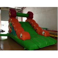 Buy cheap Small Size Inflatable Caterpillar Dry Slide With Digital Printing Eco - Friendly product