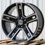 26x10 GMC Yukon Replica Wheels Gloss Black Machined Face Rims Fit Tahoe LTZ