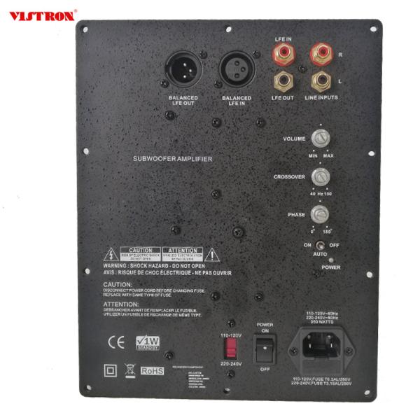Buy cheap High Power Class D Subwoofer Amplifier 350W 500W Plate Amplifier For PA DJ Subwoofer Cabinets from wholesalers