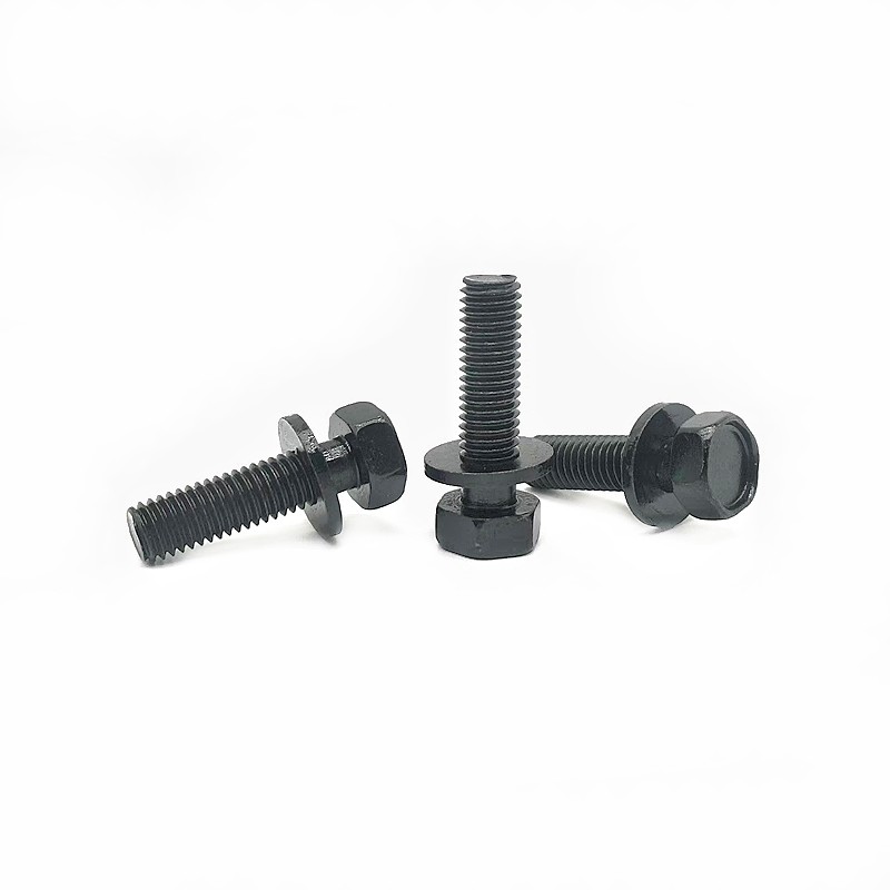 High-Strength External Hexagon Combined Screw With Flat Pad Carbon Steel