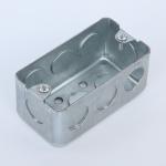 UL Listed Prefabrication Electrical Conduit Box Cover With 1/2" 3/4" Knockouts